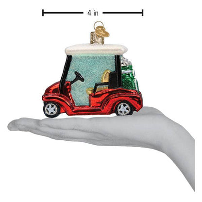 Golf Cart Ornament: 46108 / 12_11.2_6_14_S / 3.5 X 4 X 2.75 - Persnickety Shop