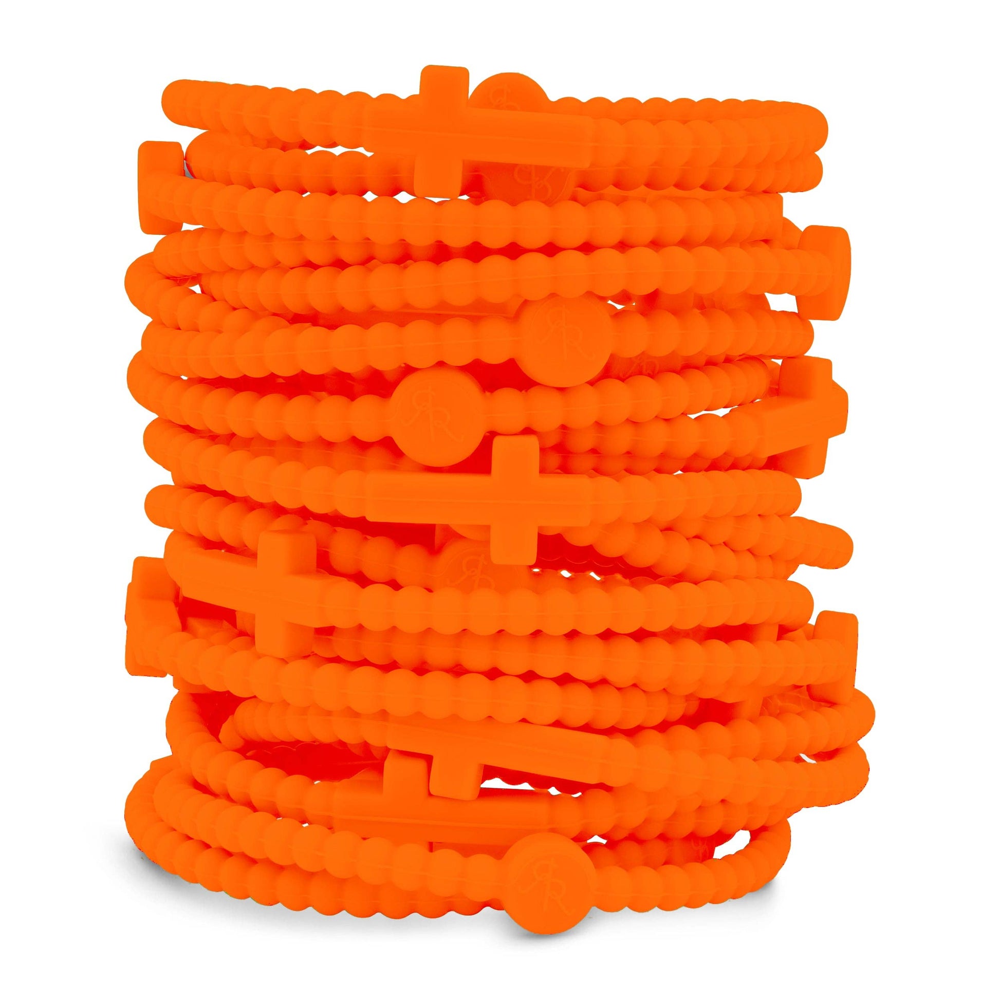 Jesus Bracelets - Group Packs: Orange (25 Pack) / Small - Persnickety Shop