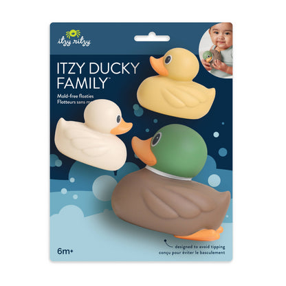 Itzy Ducky Family™ - Bath + Water Table Toys: Duck