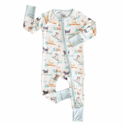 Paddle Pups Convertible Zip Romper: 6-12 months - Persnickety Shop