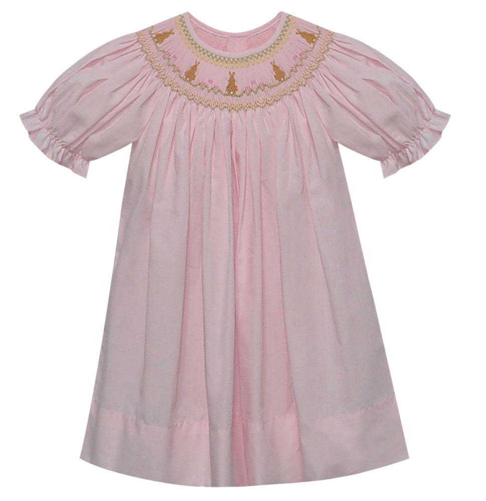 Pink Savannah Bishop Dress - Hop To It - Persnickety Shop
