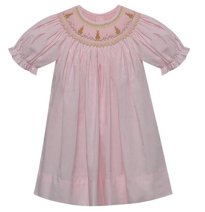 Pink Savannah Bishop Dress - Hop To It - Persnickety Shop