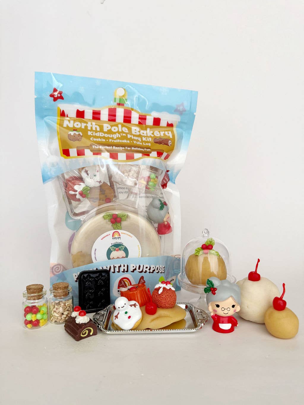 NORTH POLE BAKERY KIDDOUGH PLAY KIT