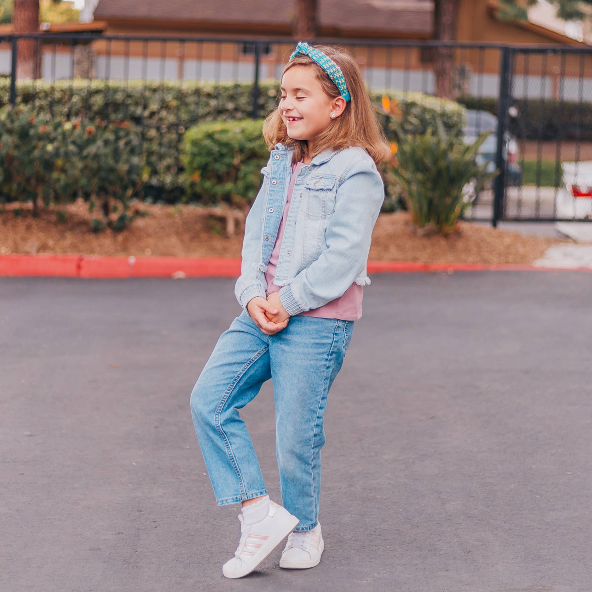 Kids Knot Headband - Confetti Hair Accessories for Girls: Gold - Persnickety Shop