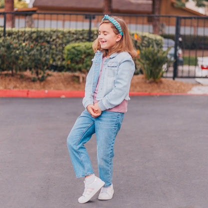 Kids Knot Headband - Confetti Hair Accessories for Girls: Gold - Persnickety Shop