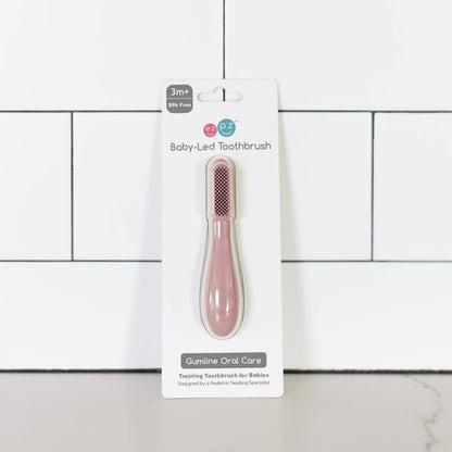 Baby-Led™ Toothbrush (Baby 3+ months): Blush