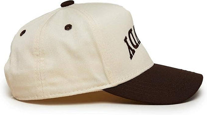 Kids/Baby 2-Tone Cap: Rowdy Upside Down - Brown/Beige: Infant (0-12 Months)