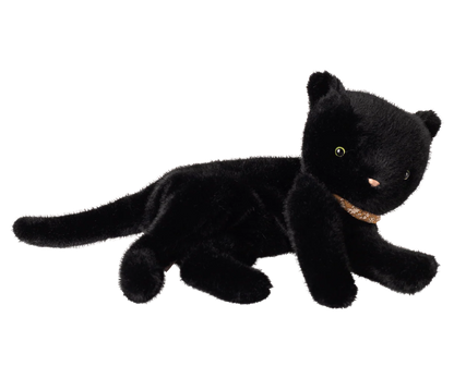 Sleeping Kitten Plush, Medium - Black - Persnickety Shop
