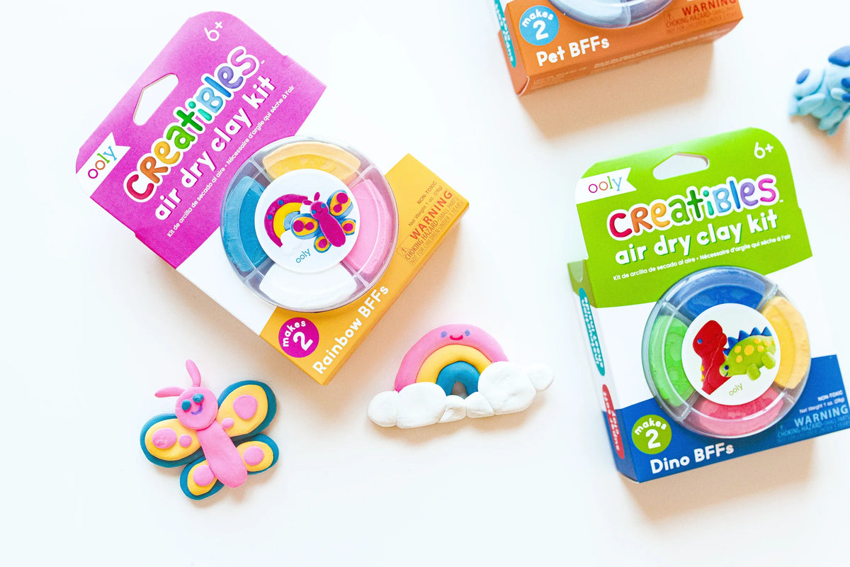 Ooly Creatibles Mini Air Dry Clay Kit - Rainbow BFFs – Persnickety Shop