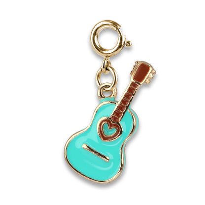 Gold Rebel Girls Guitar Charm - Persnickety Shop