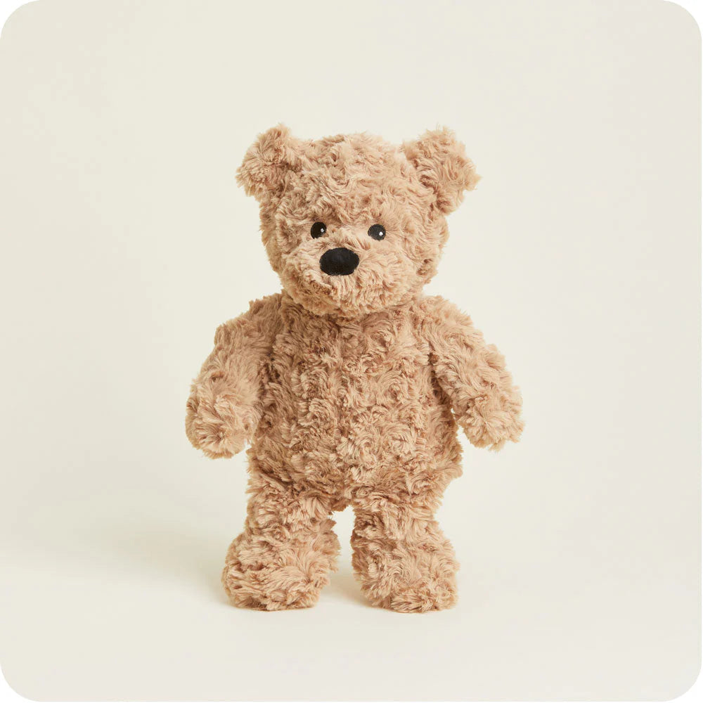 Brown Curly Bear Warmies - Persnickety Shop
