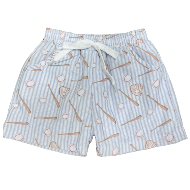 Hamner Hill Boys Baseball Swim Trunks - Persnickety Shop