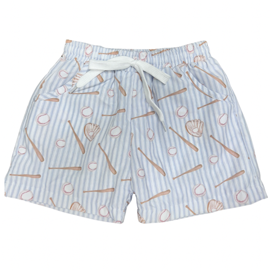 Hamner Hill Boys Baseball Swim Trunks - Persnickety Shop