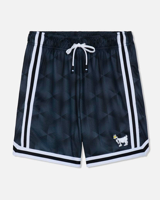 GOAT USA BLACK-GEOAOP GEO AOP Mesh Short