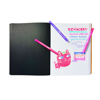 Ooly Make no Mistake! Glittery Erasable Markers - Set of 12