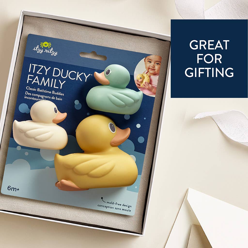 Itzy Ducky Family™ - Bath + Water Table Toys: Mallard