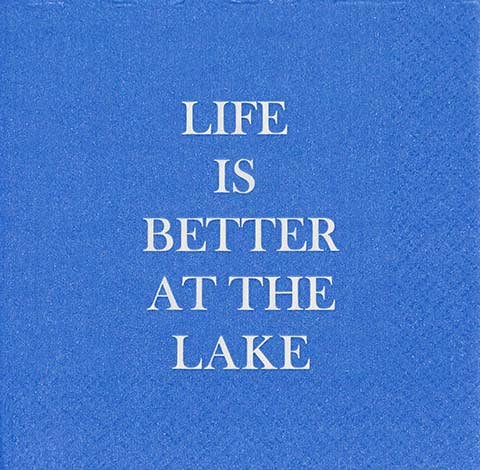 NAPKIN - Life is Better at the Lake - Persnickety Shop