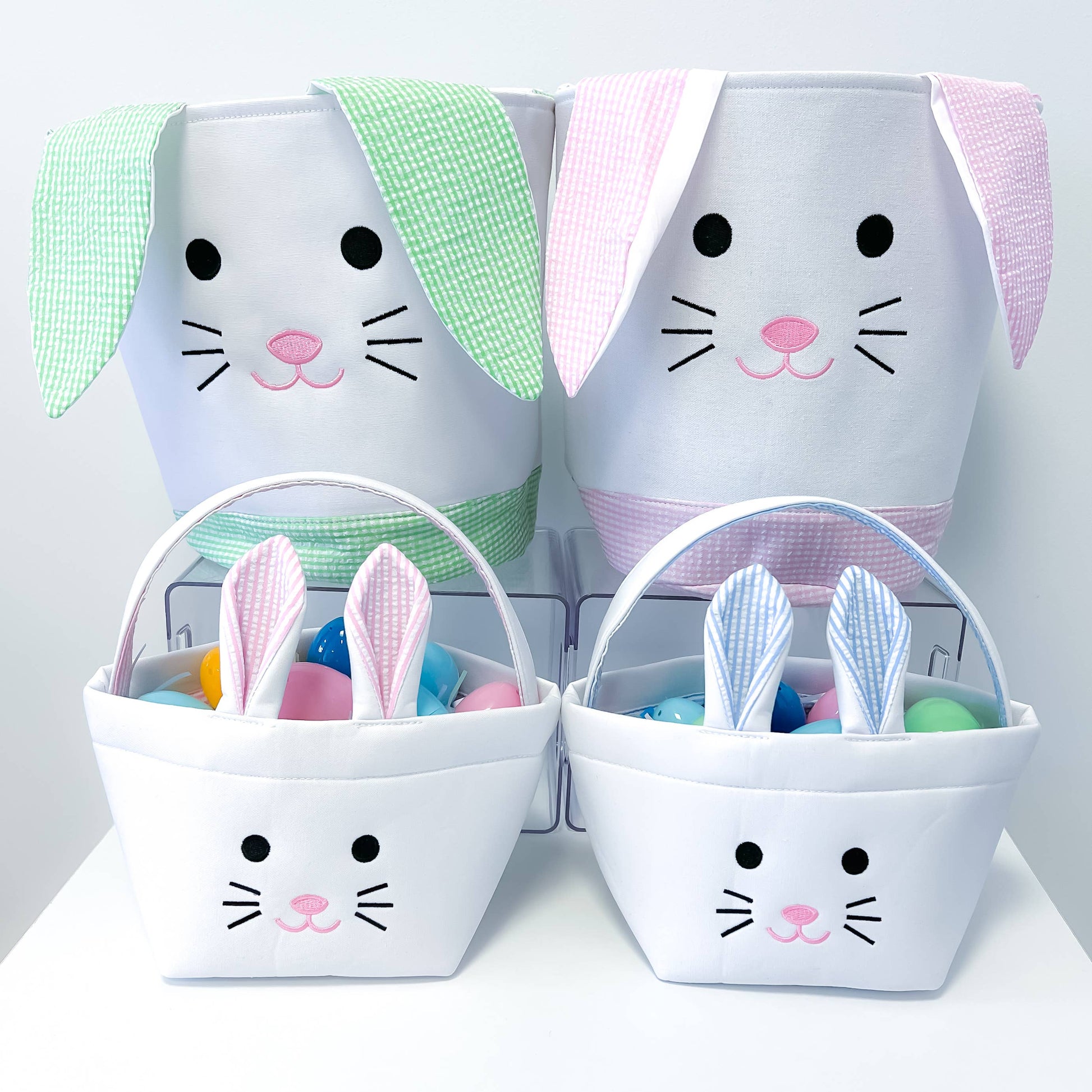 Bitty Bunny Basket, Lavender - Persnickety Shop