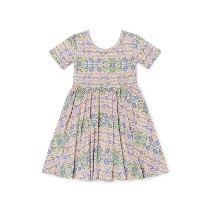 Spring Cascade Bamboo Twirl Dress: 4T - Persnickety Shop