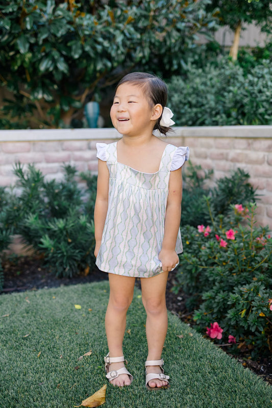 The Proper Peony Rosemary Bloomer Set