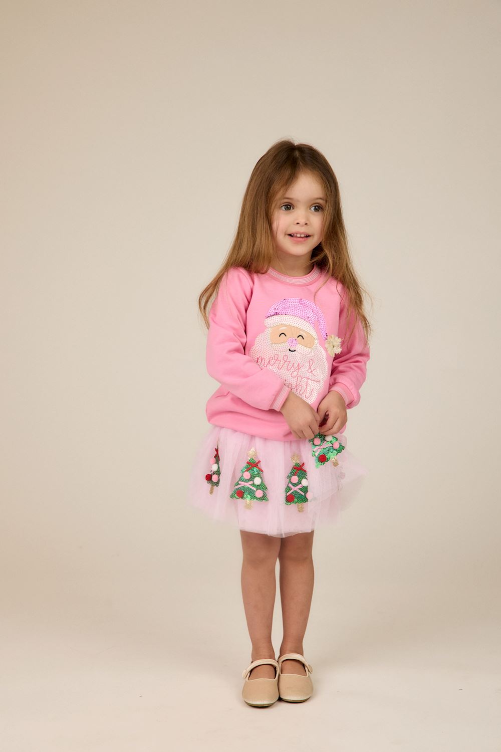 Pink Christmas Tree Tutu