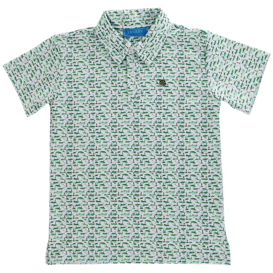 J. Bailey Boys Short Sleeved Polo Golf Course - Persnickety Shop