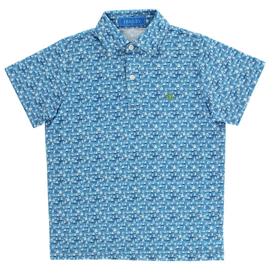 Bailey Boys Sport Polo SAILBOAT - Persnickety Shop