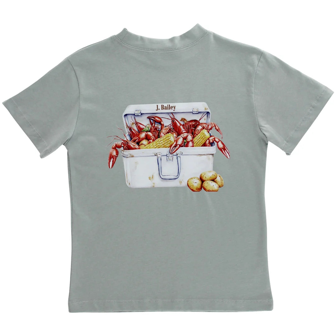 J. Bailey Logo Tee - Boil On Pistachio - Persnickety Shop