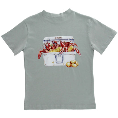 J. Bailey Logo Tee - Boil On Pistachio - Persnickety Shop