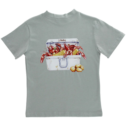 J. Bailey Logo Tee - Boil On Pistachio - Persnickety Shop