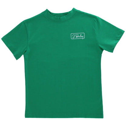 J. Bailey Logo Tee - Sailboat on Green - Persnickety Shop