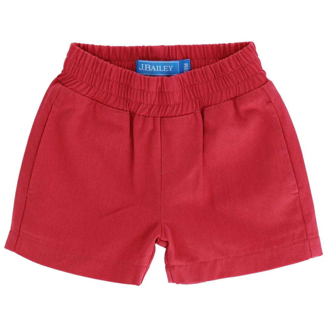 J.Bailey  Seaside Pull on Short - Nantucket Red - Persnickety Shop