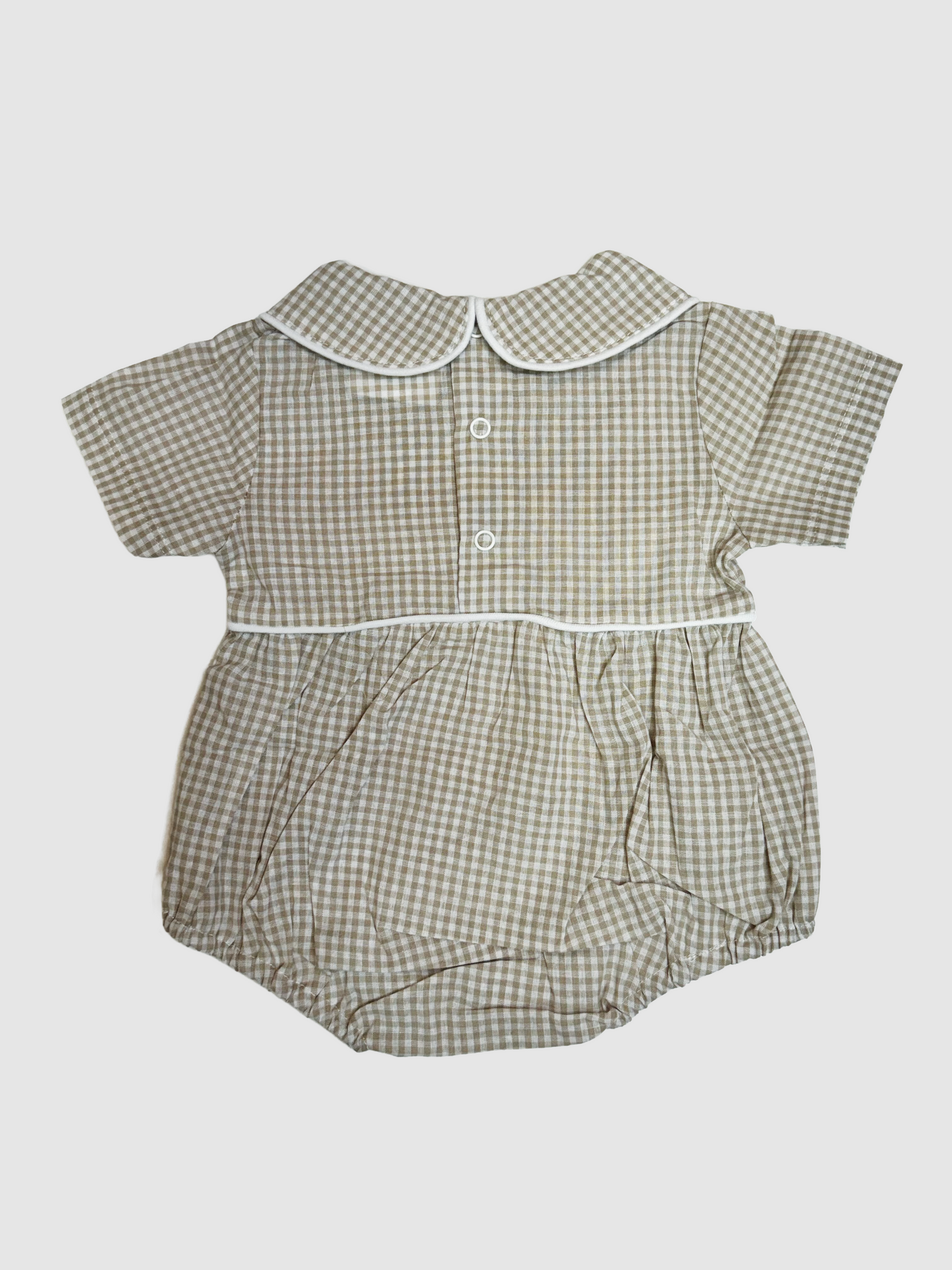 Cory Bubble - Khaki Gingham - Persnickety Shop