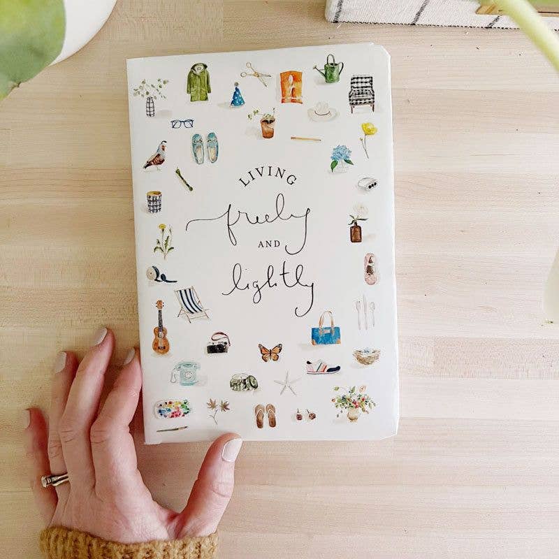 Living freely and lightly journal Emily Lex