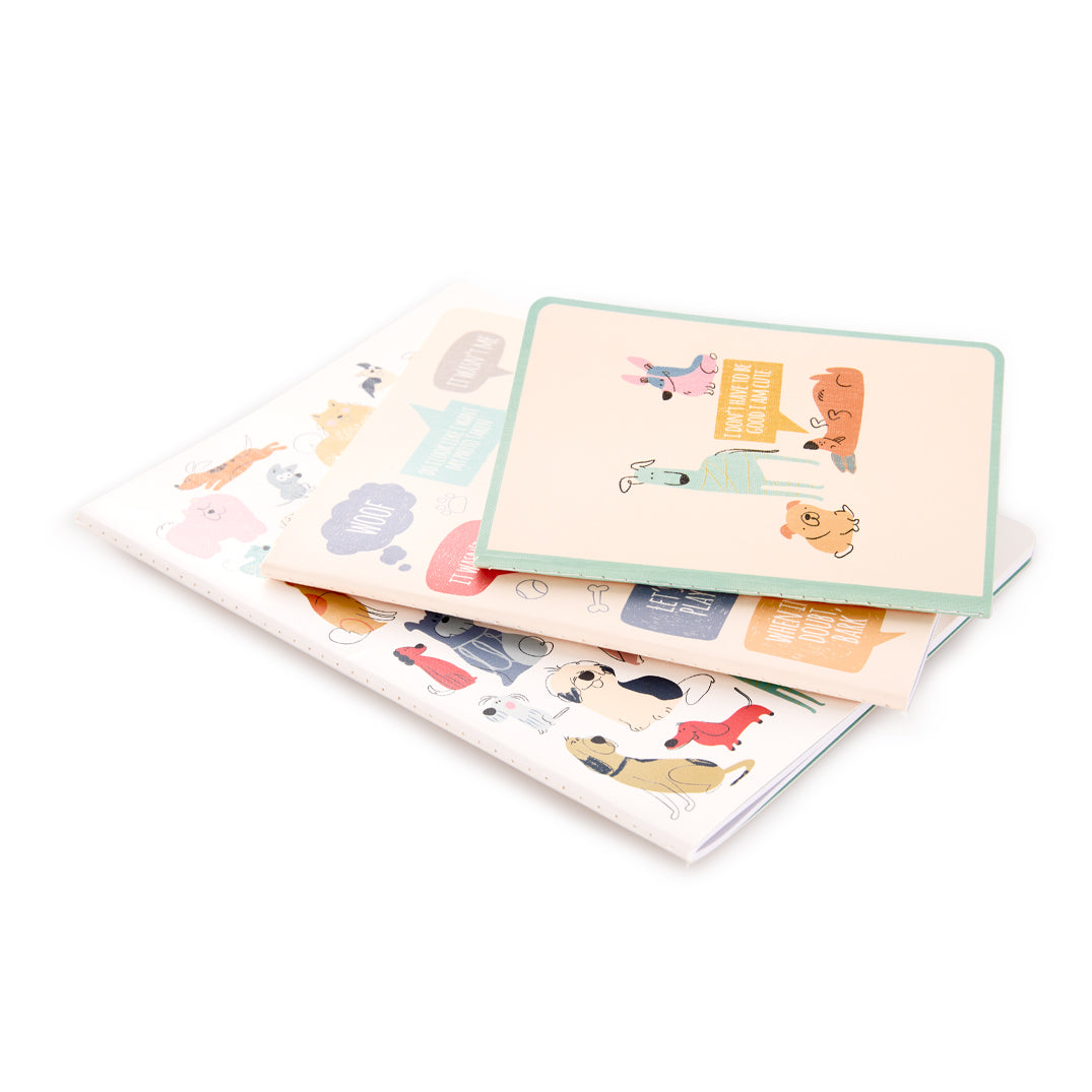 If Dogs Could Talk Stitched Notebook Set - Persnickety Shop