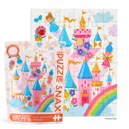 Fairy Castle 48 Piece Puzzle Snax - Persnickety Shop