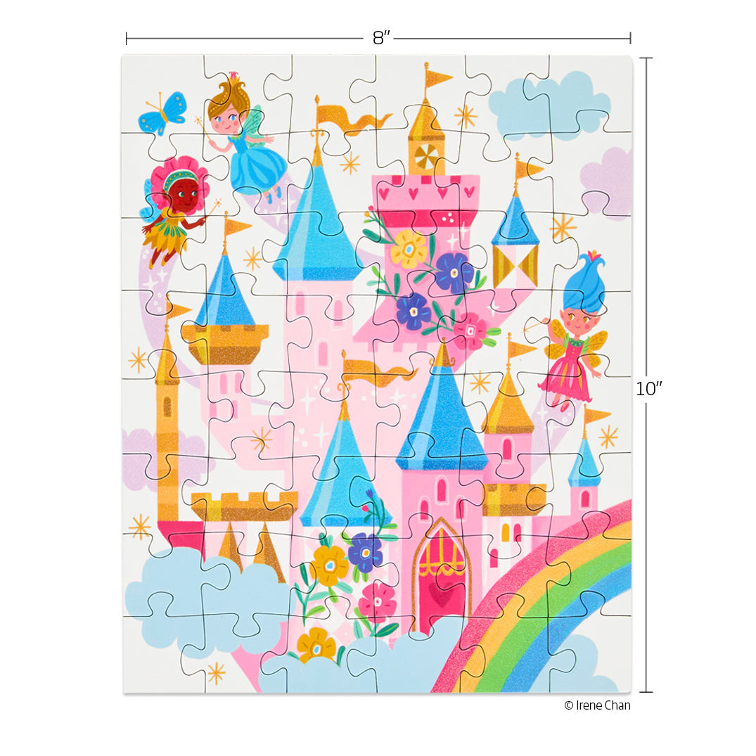 Fairy Castle 48 Piece Puzzle Snax - Persnickety Shop
