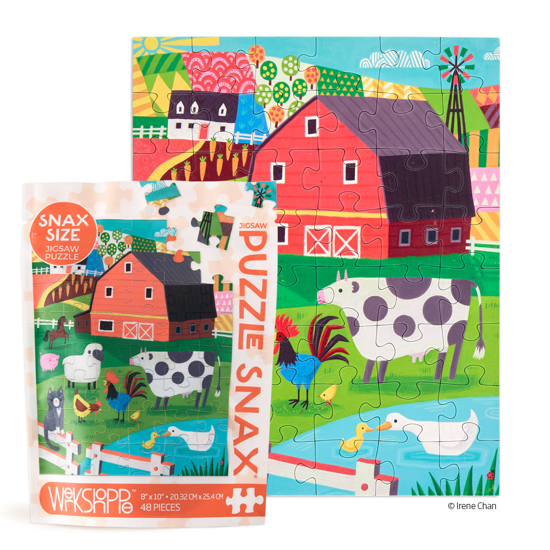 Farm Friends 48 Piece Puzzle Snax - Persnickety Shop