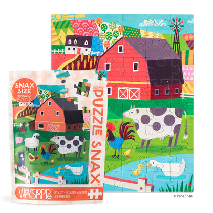 Farm Friends 48 Piece Puzzle Snax - Persnickety Shop