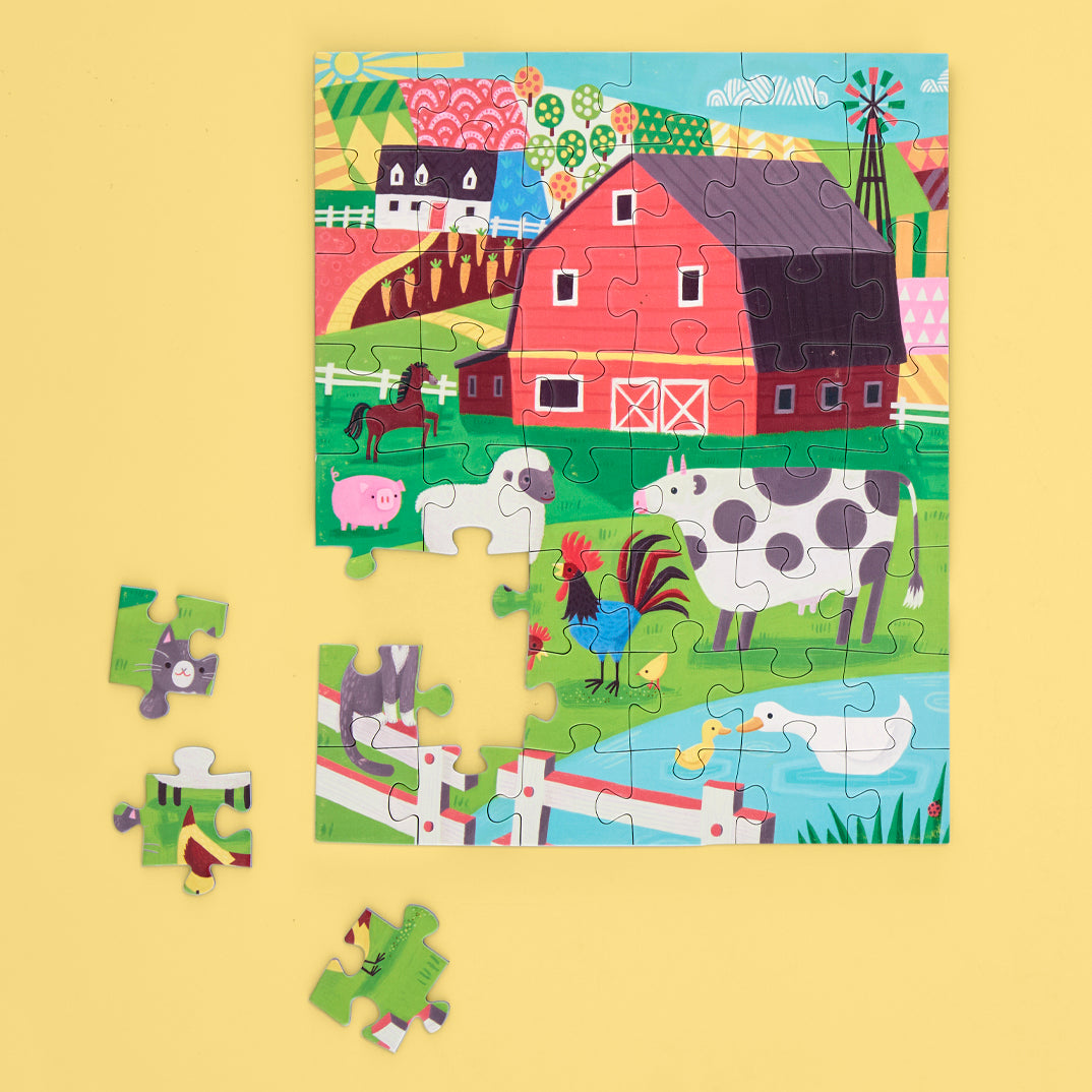 Farm Friends 48 Piece Puzzle Snax - Persnickety Shop