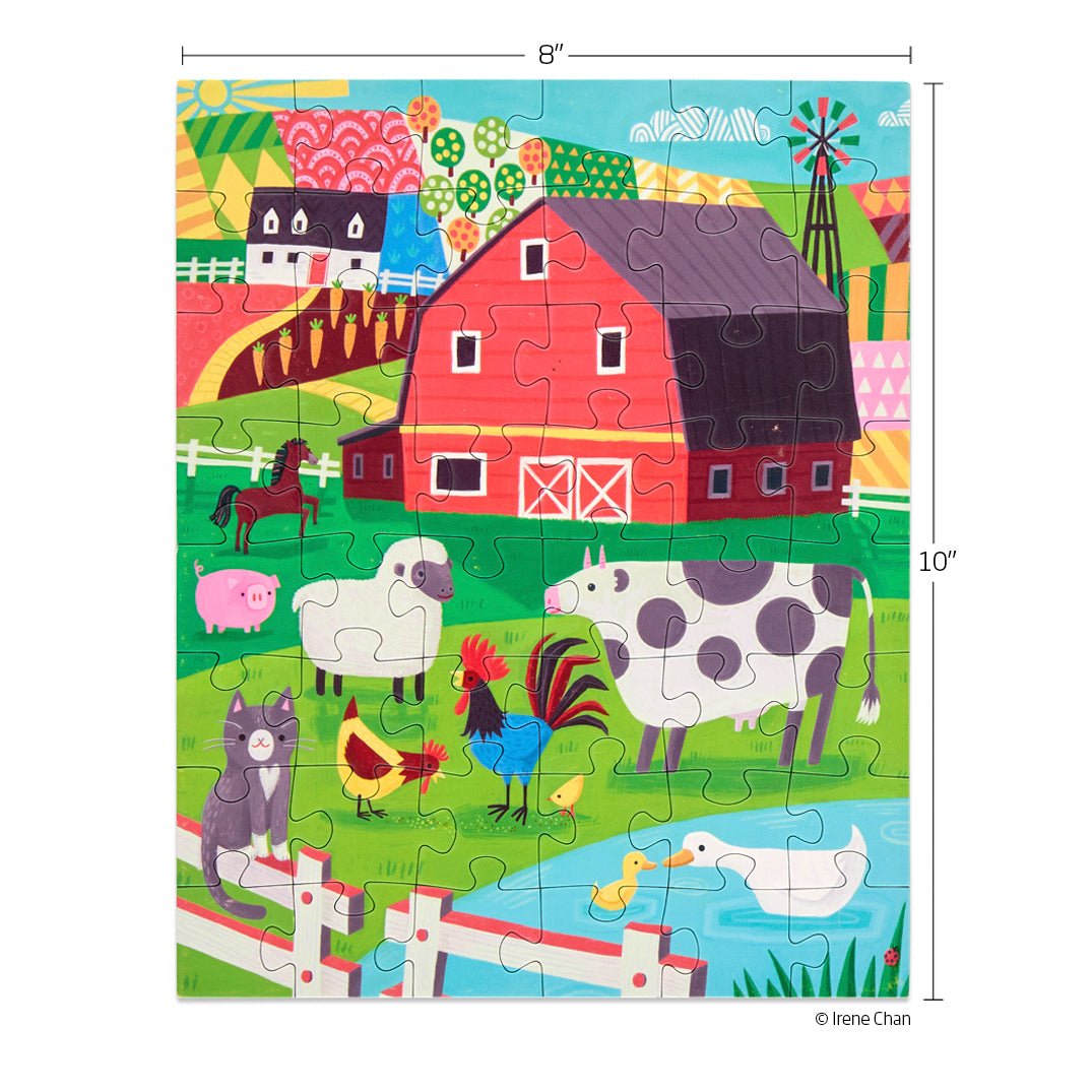 Farm Friends 48 Piece Puzzle Snax - Persnickety Shop