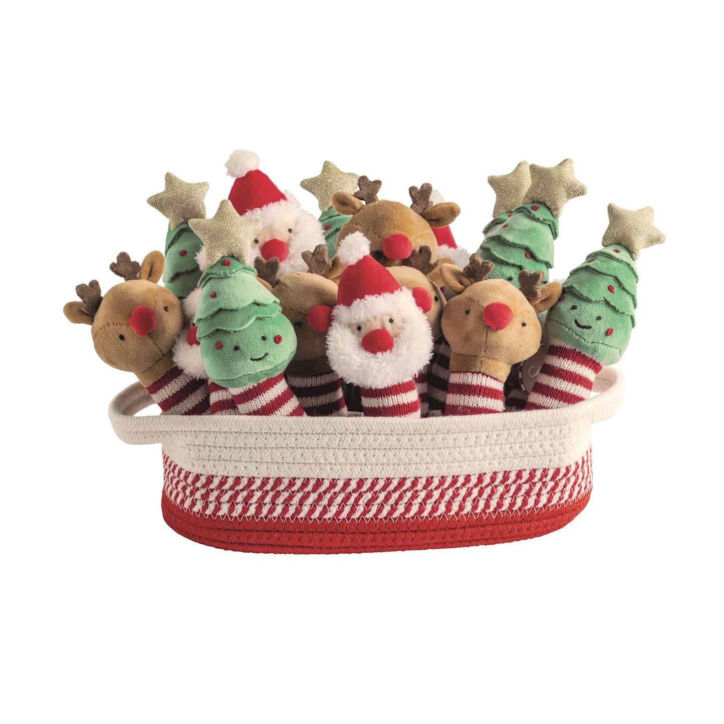 Christmas Baby Plush Rattles