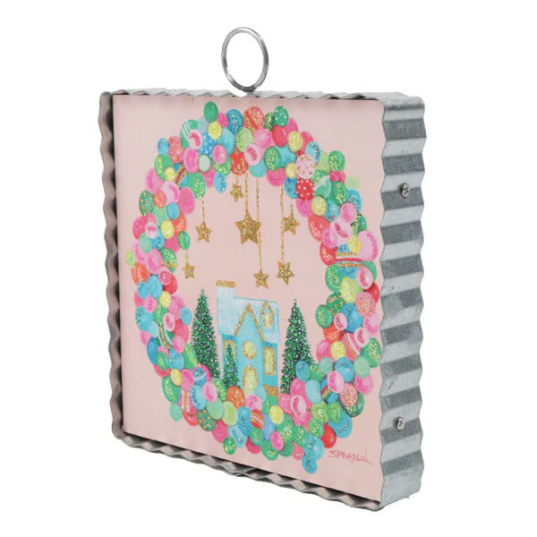 The Round Top – Mini Gallery Ornament Wreath Art by Roxanne Spradlin - Persnickety Shop