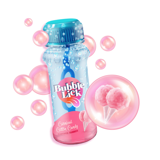 BubbleLick™ Cotton Candy Bubbles - Persnickety Shop