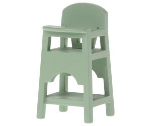 Maileg High Chair, Mouse - MINT