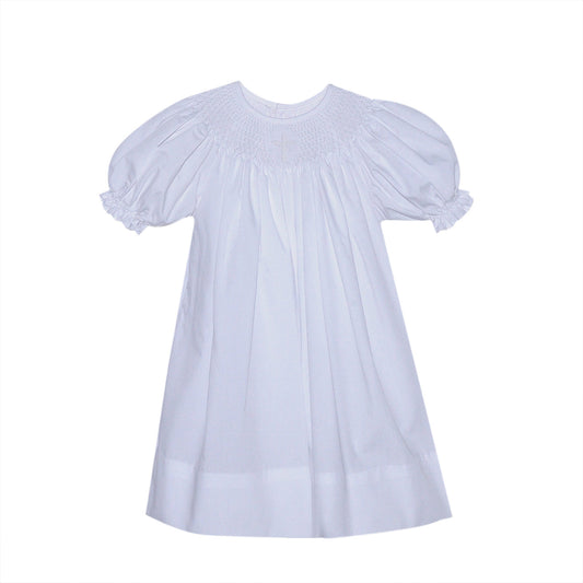 White Georgia Dress - Cross - Persnickety Shop