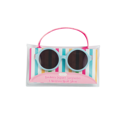 Blue Girl Bendable Baby Sunglasses - Persnickety Shop
