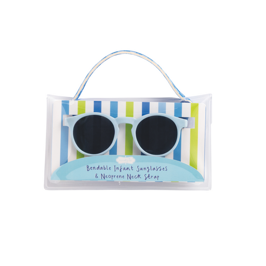 Light Blue Boy Bendable Baby Sunglasses - Persnickety Shop