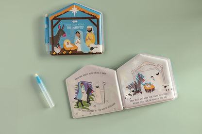 NATIVITY WATER WIZARD BOOK