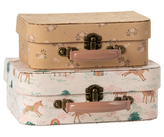 Maileg Suitcase Set, 2 Pcs - Unicorn - Persnickety Shop